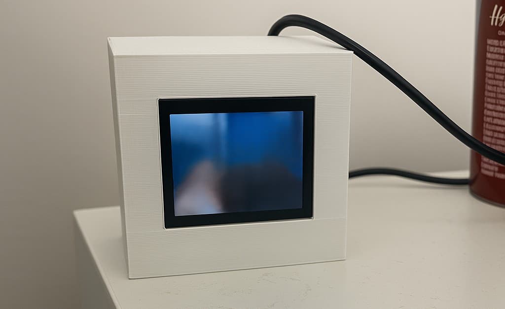 Motion-Activated Photo Display project screenshot